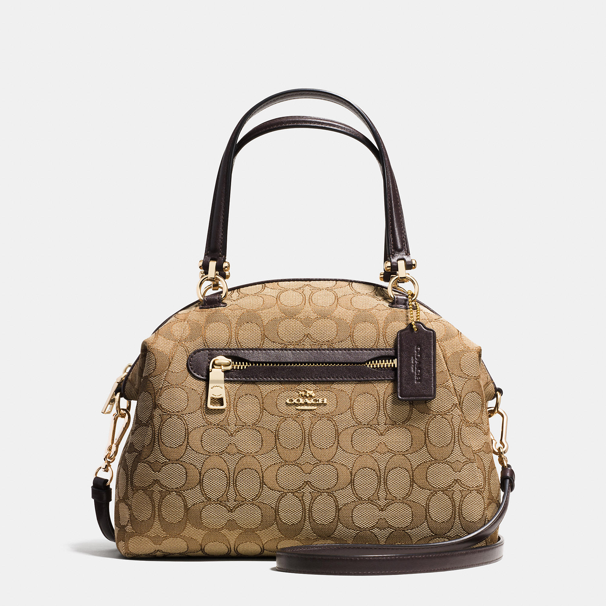 Coach Prairie Satchel In Signature Canvas | Women - Click Image to Close